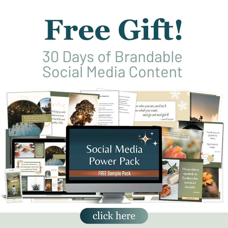 EZInspo Free 30 Days of Social Media Pack