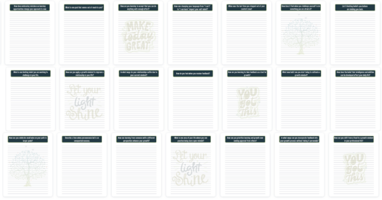 GrowthMindsetPLR_Journal_insideview