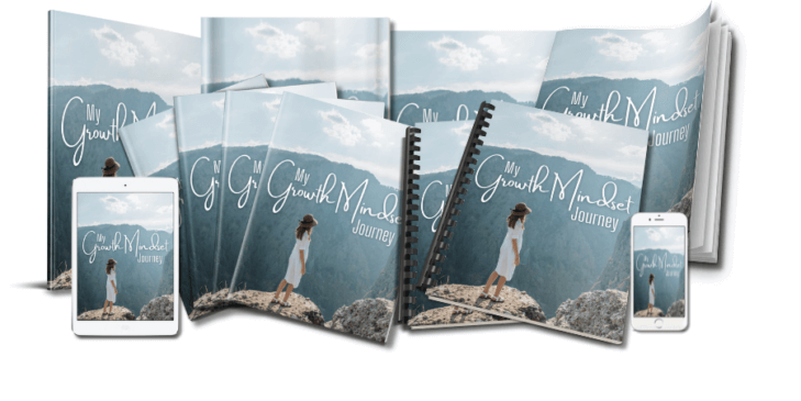 GrowthMindsetChallengePLR_Journal_eCover_v2 Growth Mindset Journal eCover v1 marketing mockup image