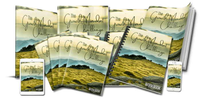 GrowthMindsetChallengePLR_Workbook_eCover_v1 Growth Mindset Workbook eCover v1 marketing mockup image