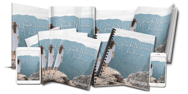 GrowthMindsetChallengePLR_Workbook_eCover_v2 Growth Mindset Workbook eCover v2 marketing mockup image