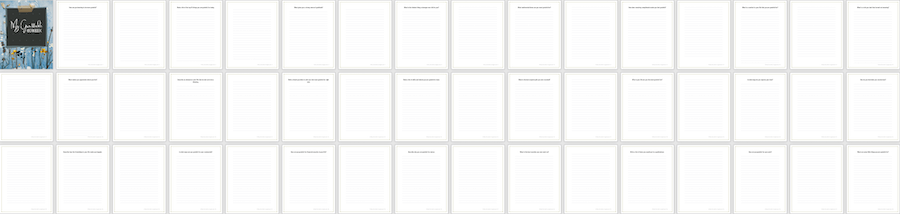 GratitudeChallenge_Journal_Word Gratitude Challenge Word Docx Journal marketing image
