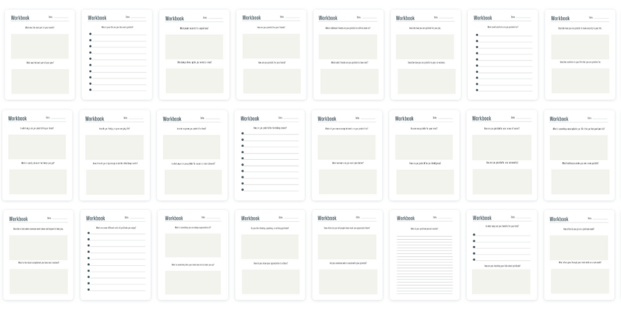 Gratitude_Workbook_Canva Gratitude Canva PLR Workbook