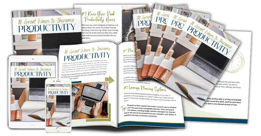 FreeProductivity_ecovers_v1 Free Productivity PLR eBook covers v1 - marketing image