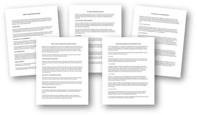 5 Bonus Self-Care PLR Articles