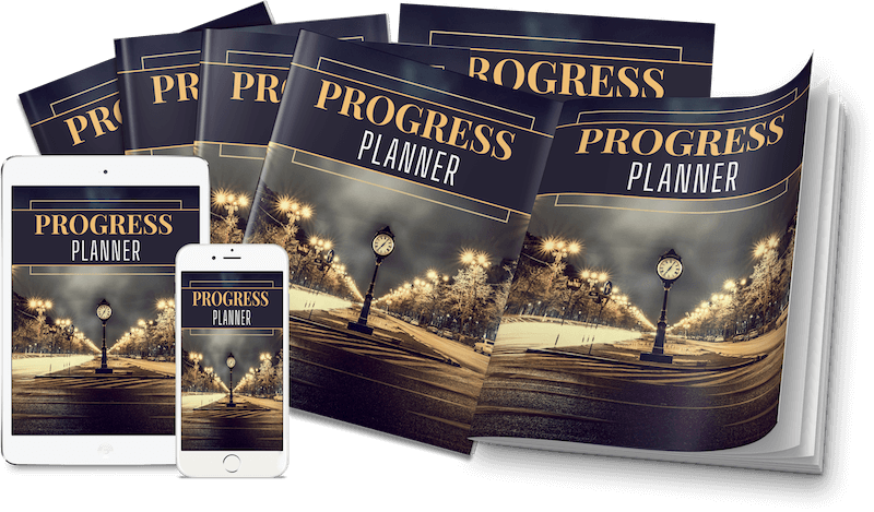 Overcoming Procrastination PLR Planner ecovers V1 marketing image