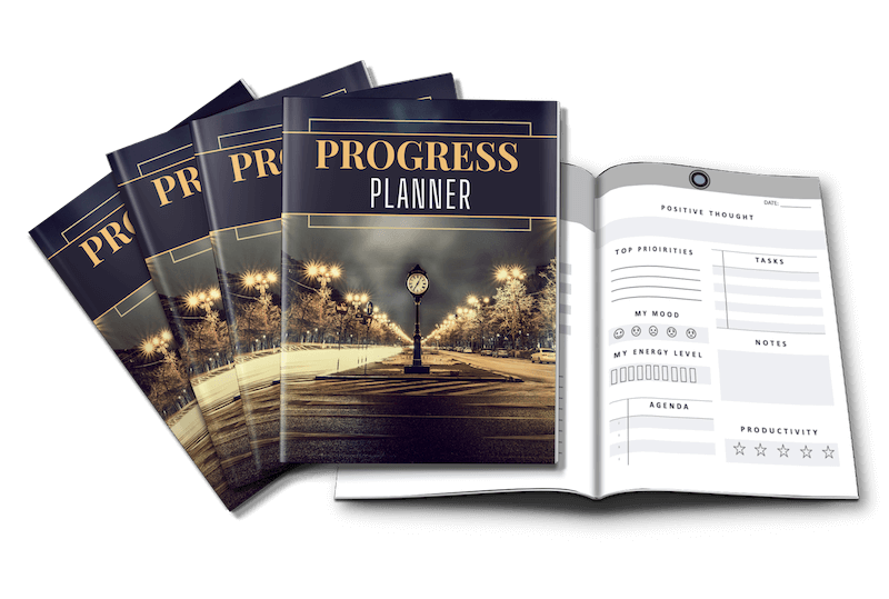Overcoming Procrastination PLR Planner V1 marketing image