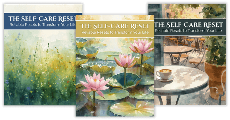 Self-Care PLR Reliable Reseets Report eCovers marketing image