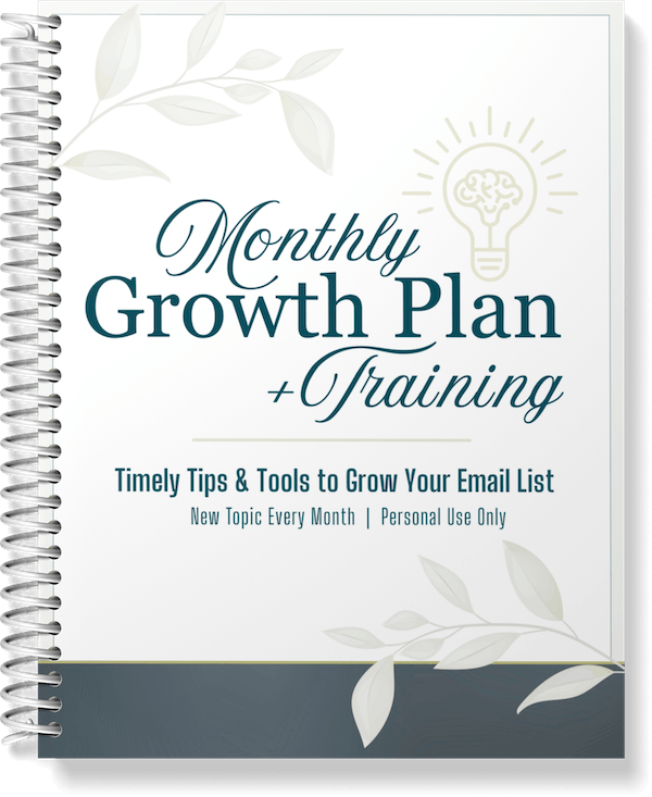 EZ Lead Magnet Club Monthly Growth Plan + Training Guide marketing image