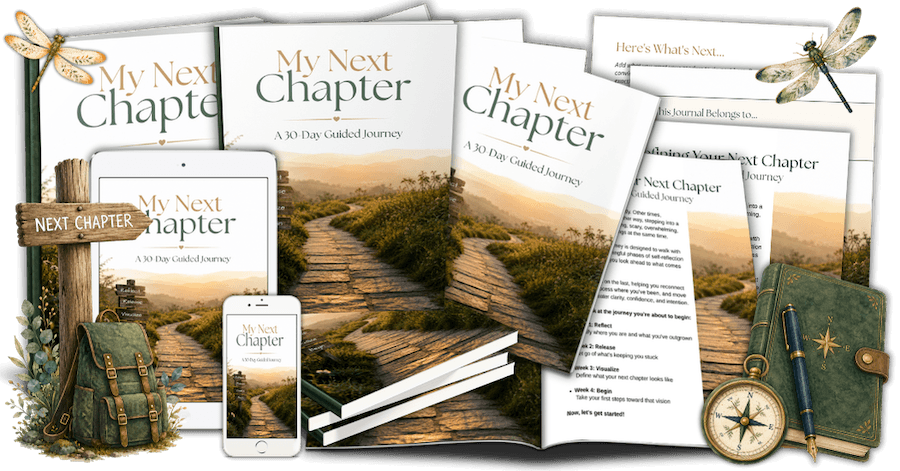 EZLBC Reinventing Yourself Next Chapter Journal ecover v2 marketing image