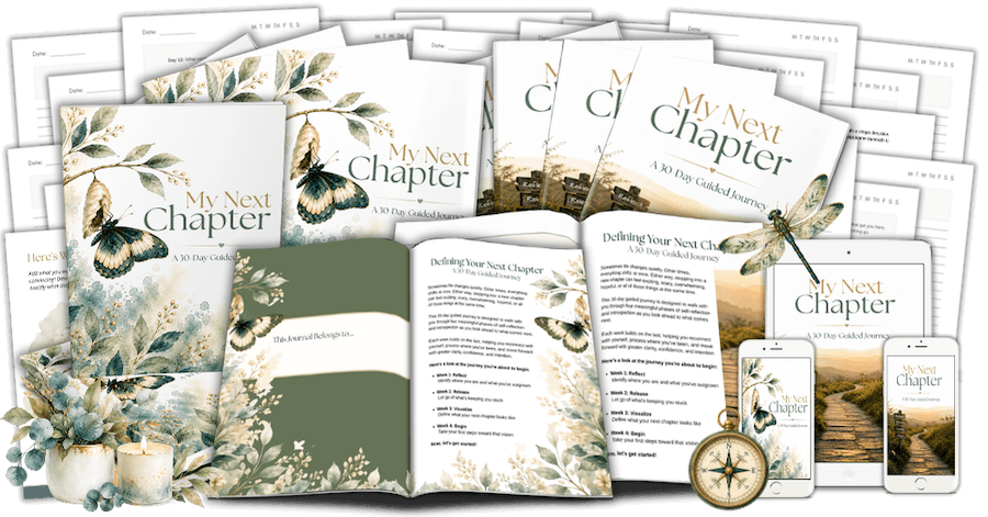 EZLBC Reinventing Yourself Next Chapter Journal composite marketing image