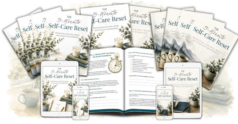 EZI_HealthBoundariesPLR_eCoverMockup Healthy Boundaries PLR ecover mockup marketing image