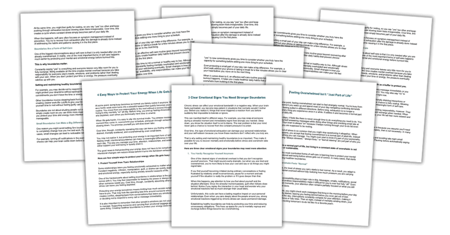 EZI_HealthyBoundariesPLR_articles Healthy Boundaries PLR articles marketing image